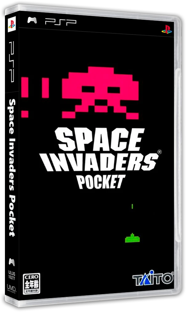 Space Invaders Pocket box art