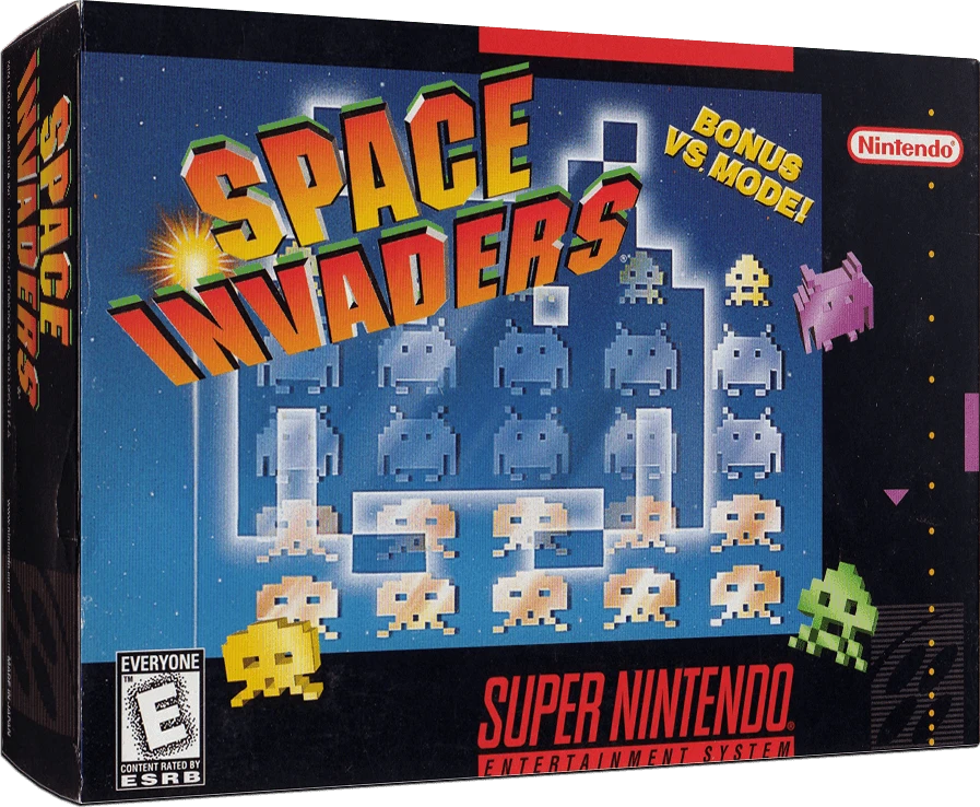 Space Invaders box art