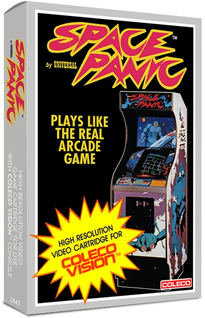 Space Panic box art