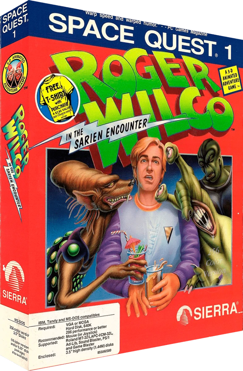 Space Quest box art