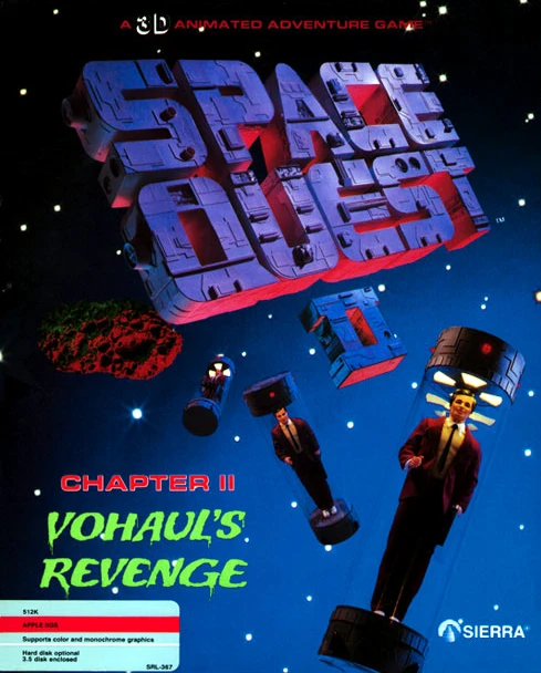 Space Quest II: Vohaul's Revenge box art