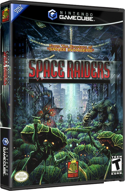 Space Raiders box art