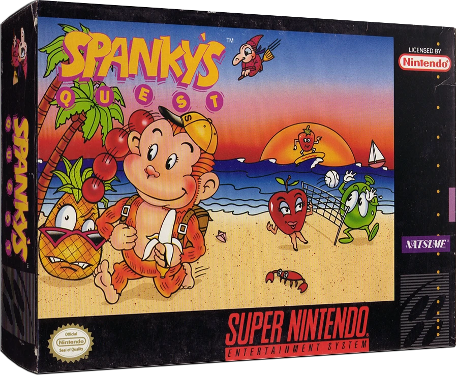 Spanky's Quest box art