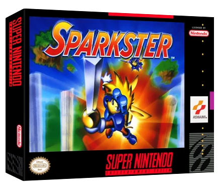 Sparkster box art