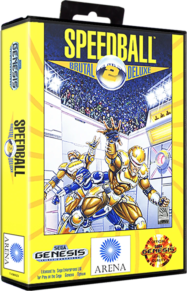 Speedball 2 box art