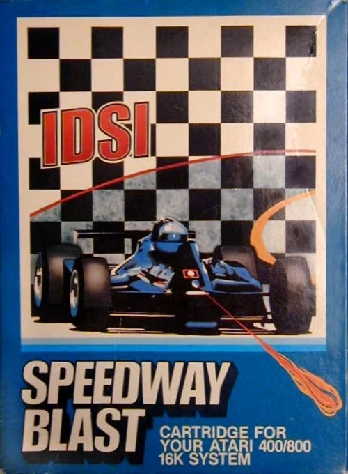 Speedway Blast box art