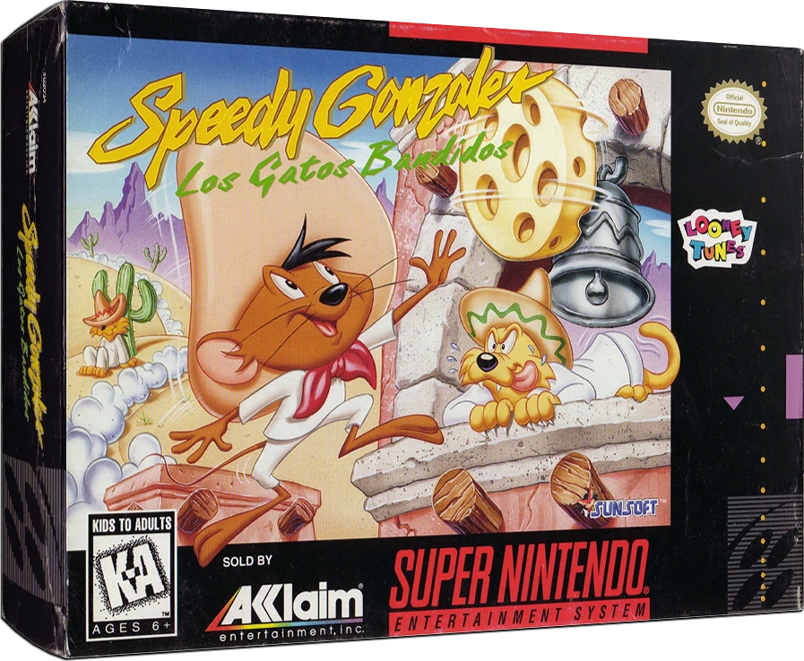 Speedy Gonzales Los Gatos Bandidos box art