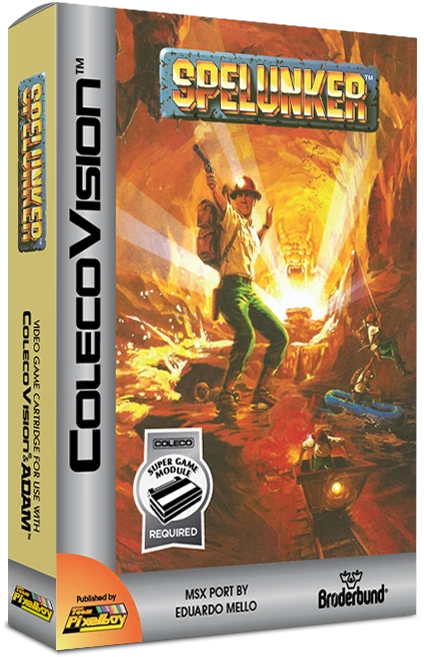 Spelunker box art