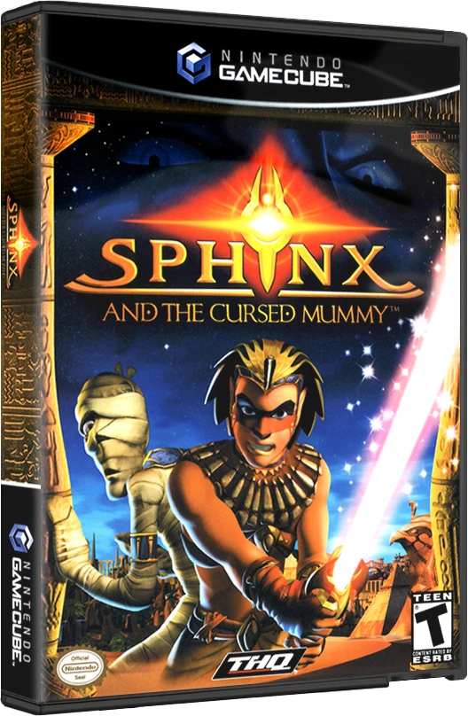Sphinx and the Cursed Mummy box art