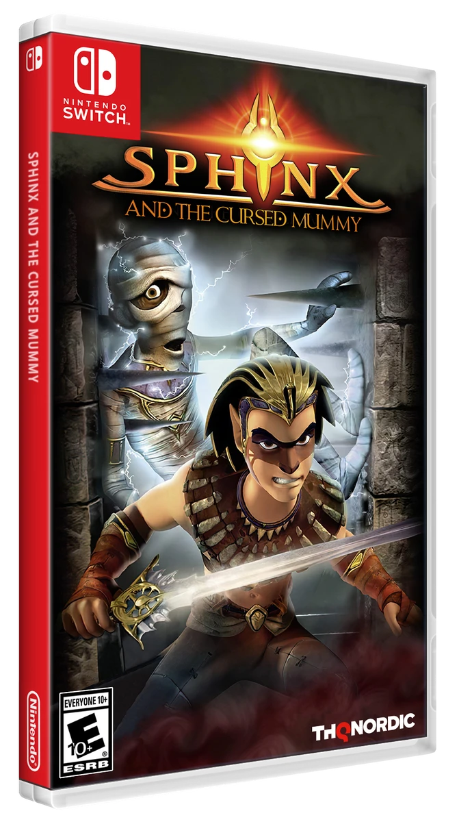 Sphinx and the Cursed Mummy box art