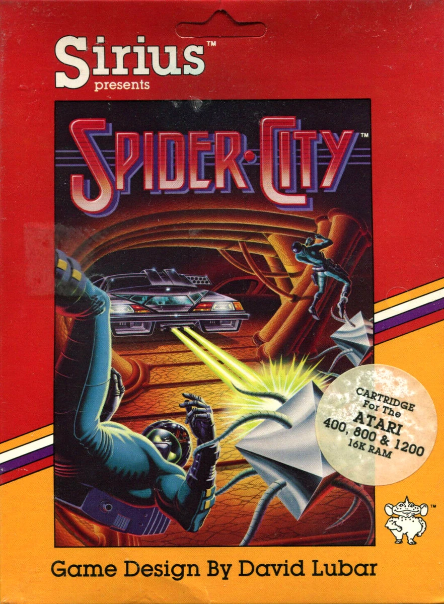 Spider City box art