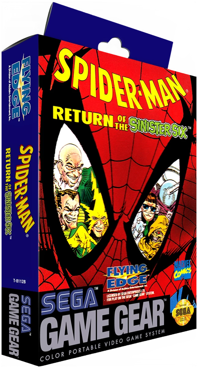 Spider-Man: Return of the Sinister Six box art