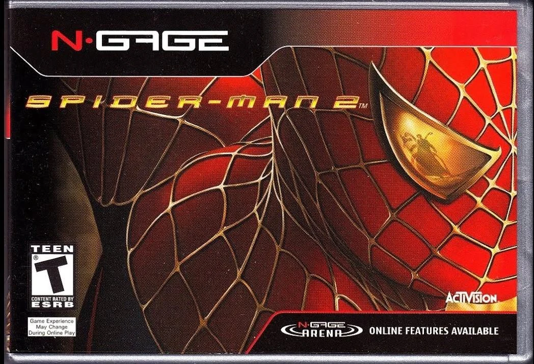 Spiderman 2 box art
