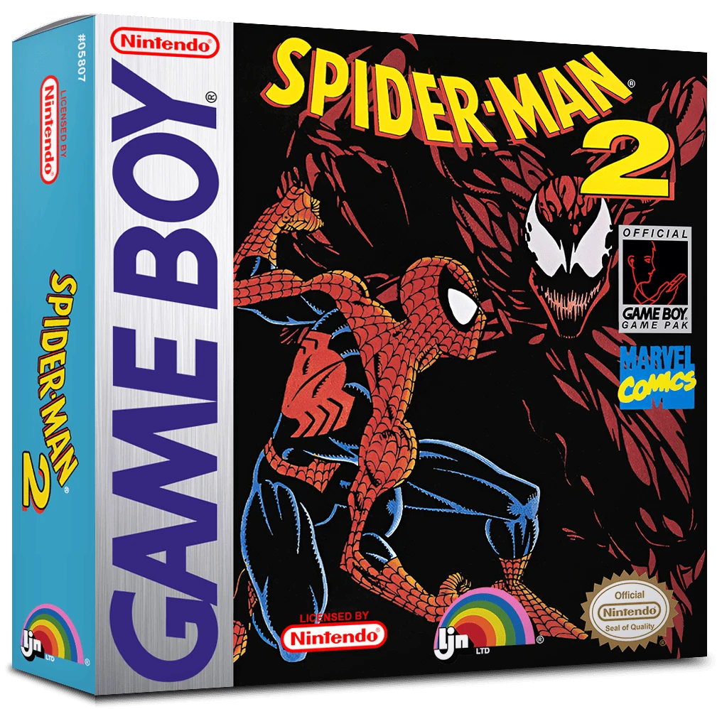 Spiderman 2 box art