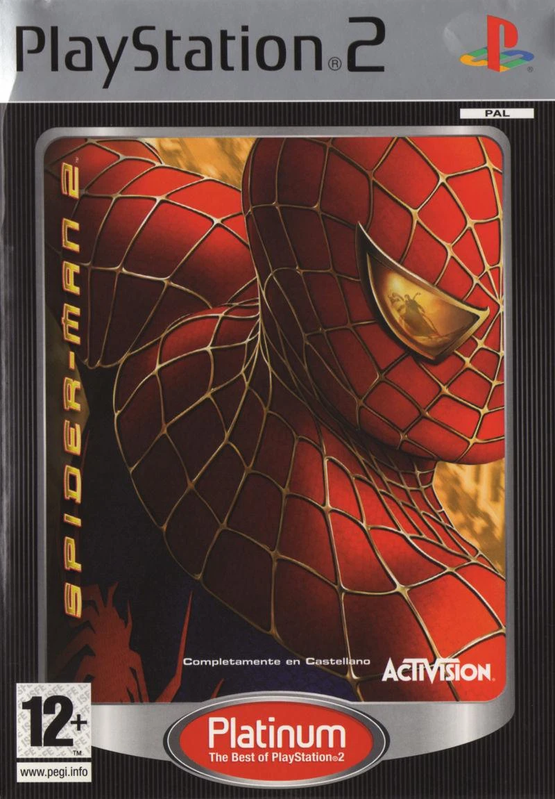Spiderman 2 [Platinum] box art