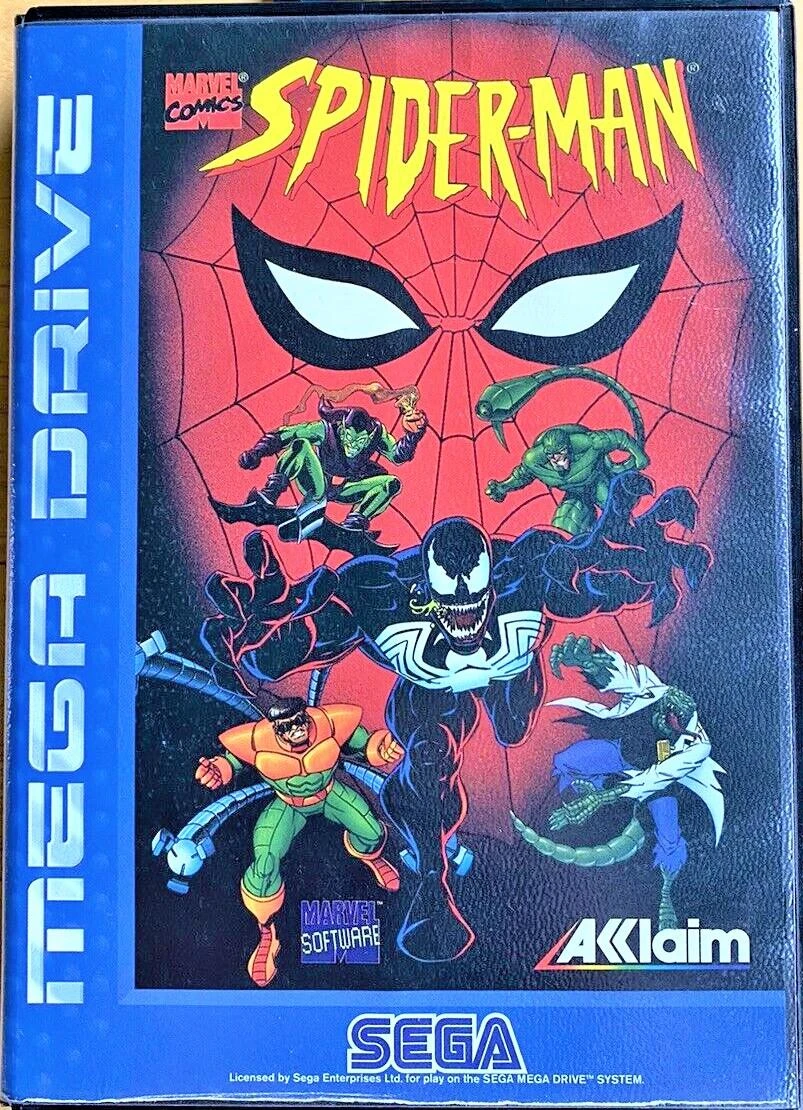 Spiderman [Acclaim] box art