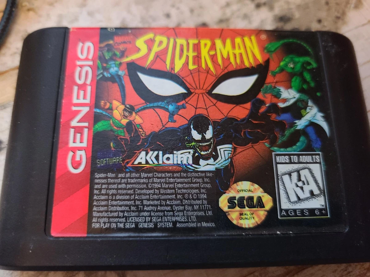 Spiderman Animated Series box art