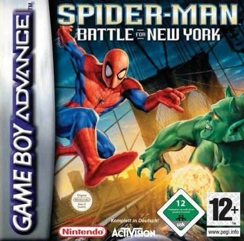 Spiderman Battle for New York box art