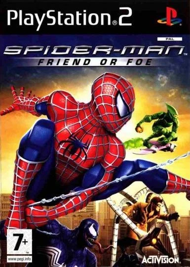 Spiderman Friend or Foe box art