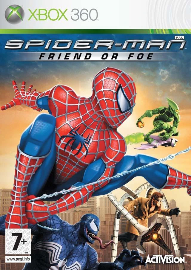 Spiderman: Friend or Foe box art