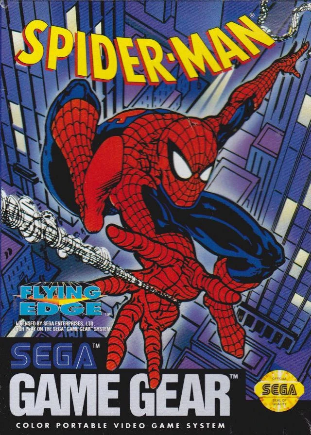 Spiderman box art