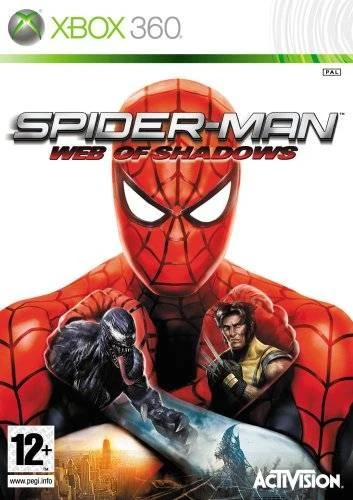 Spiderman: Web of Shadows box art