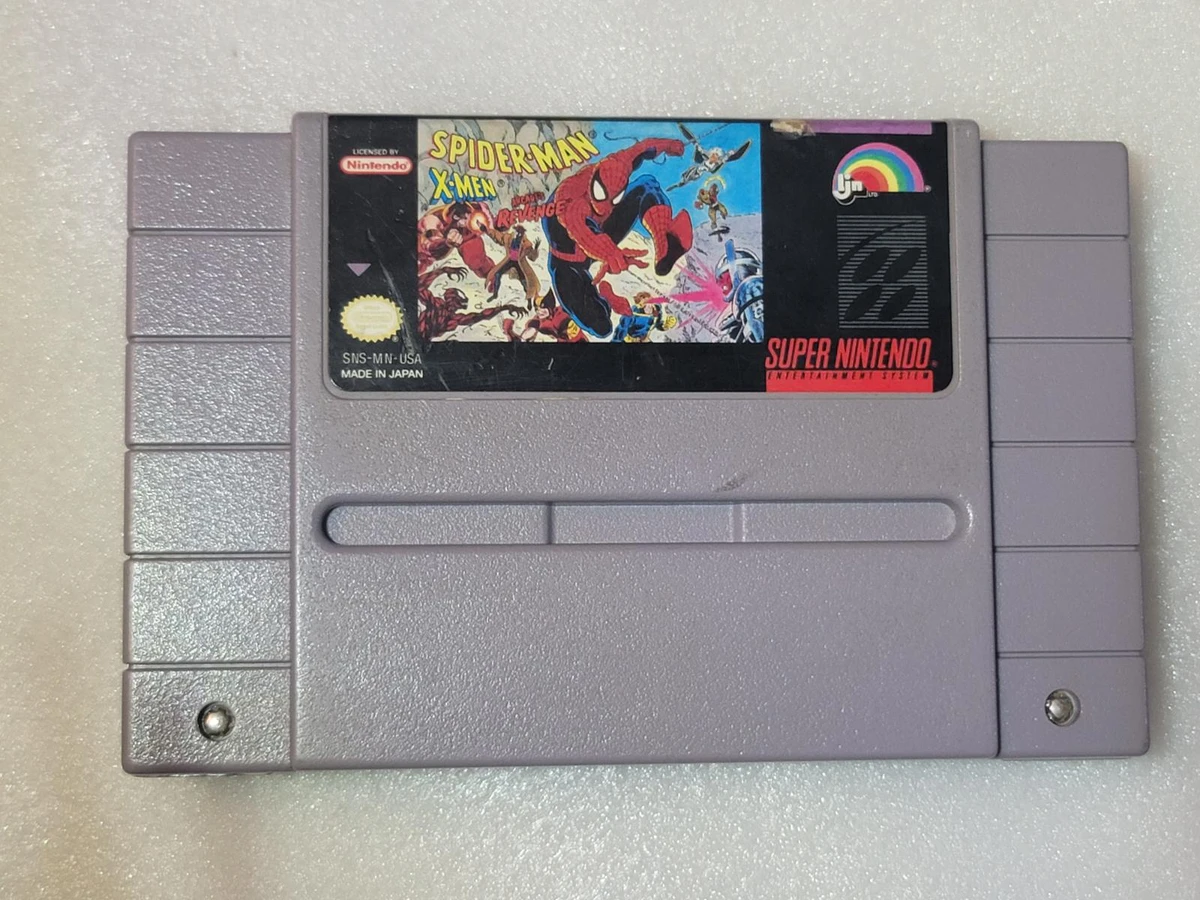 Spiderman X-Men Arcade's Revenge [First Print] box art