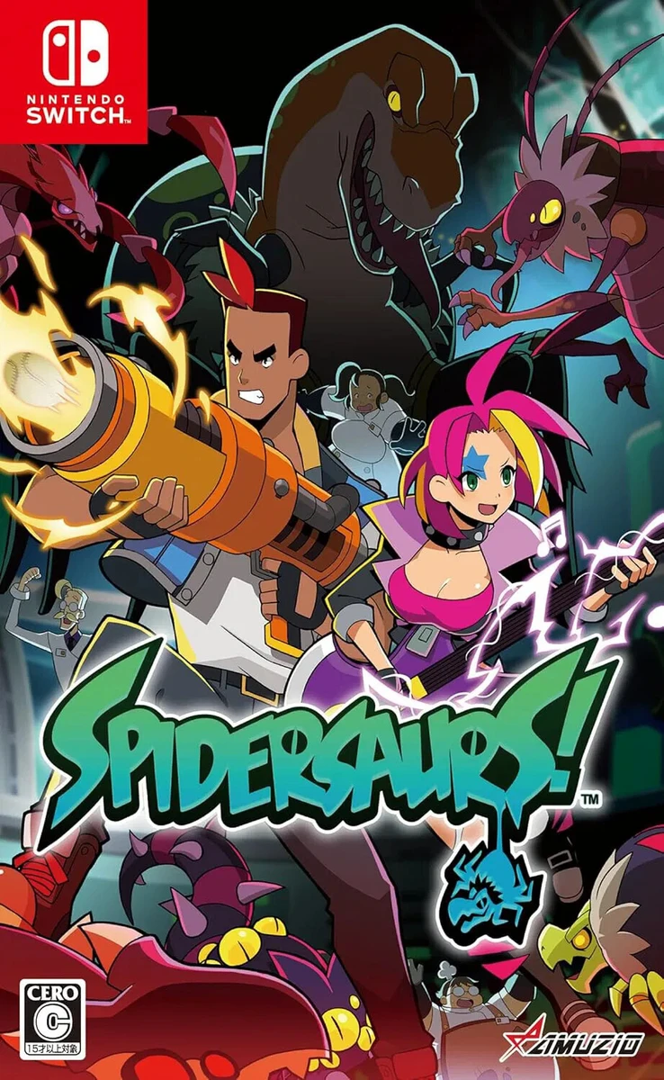 Spidersaurs box art