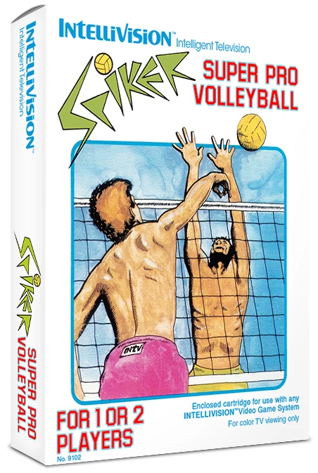 Spiker! Super Pro Volleyball box art