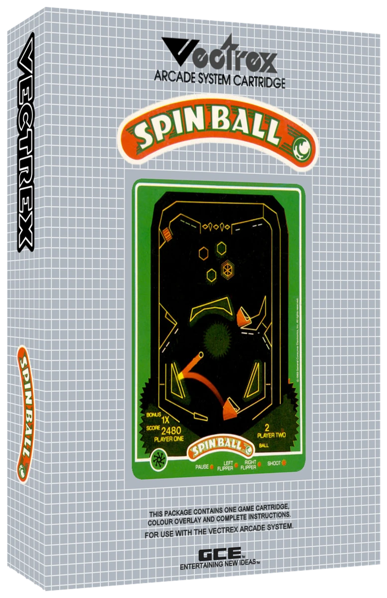 Spinball box art