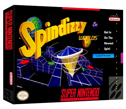 Spindizzy Worlds box art
