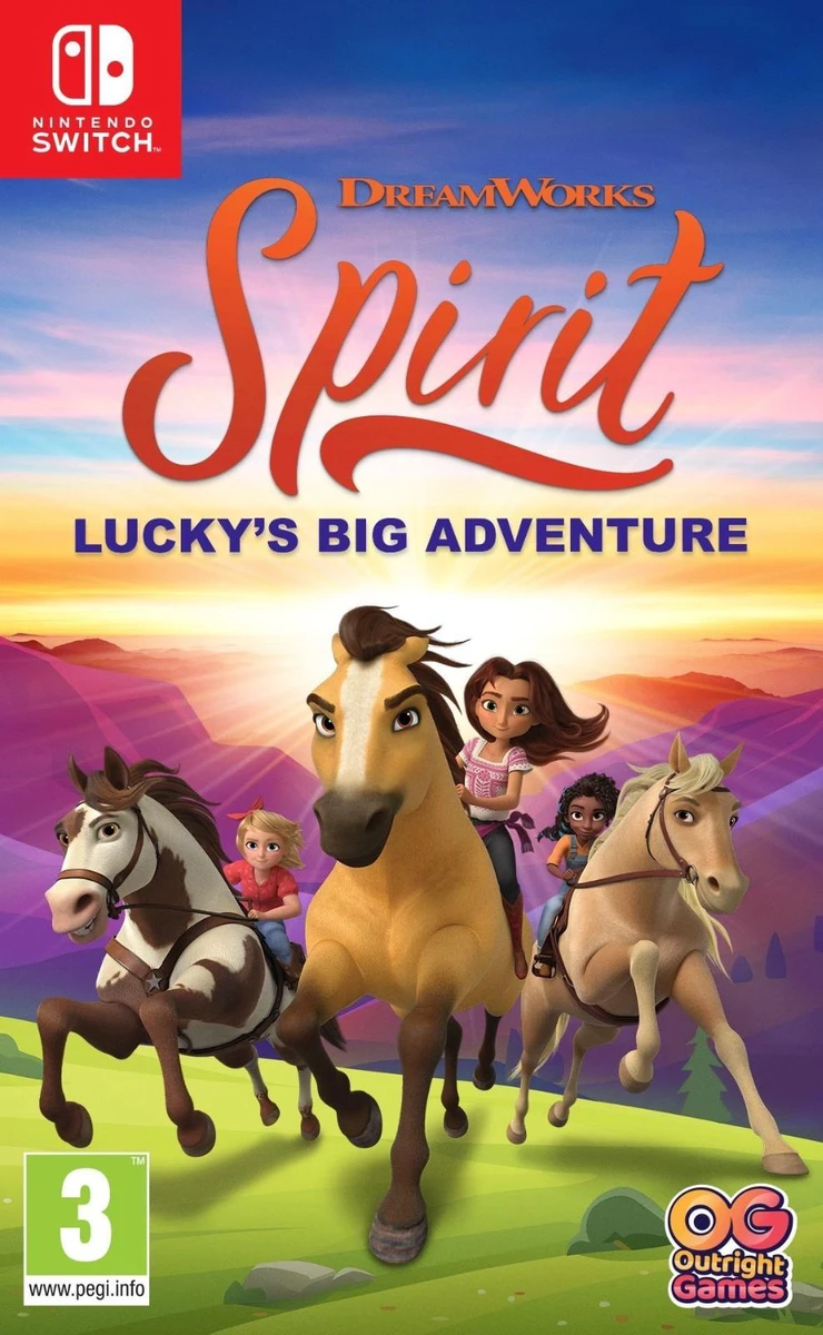 Spirit: Lucky's Big Adventure box art