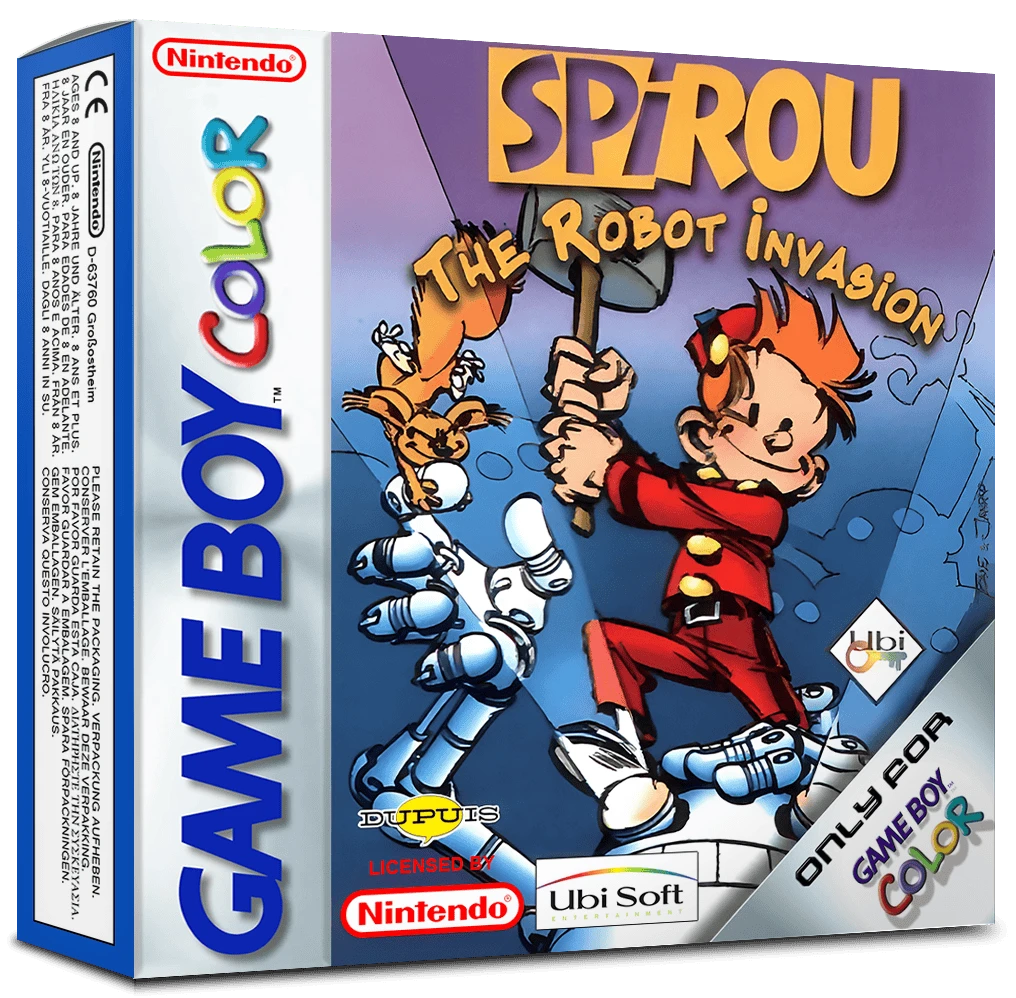 Spirou The Robot Invasion box art