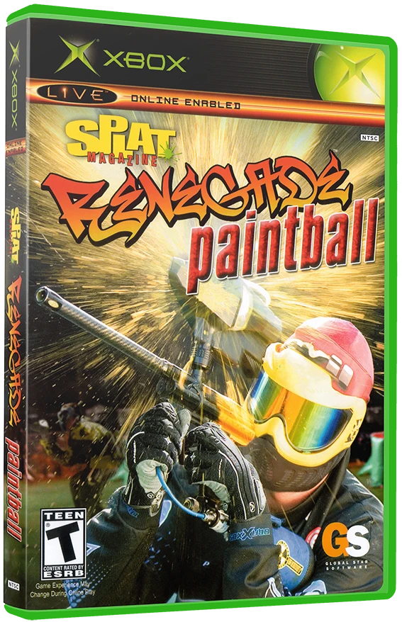 Splat Magazine Renegade Paintball box art