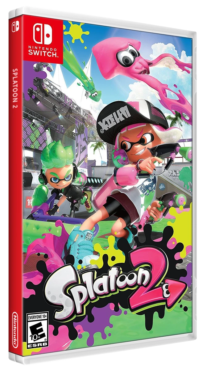 Splatoon 2 box art