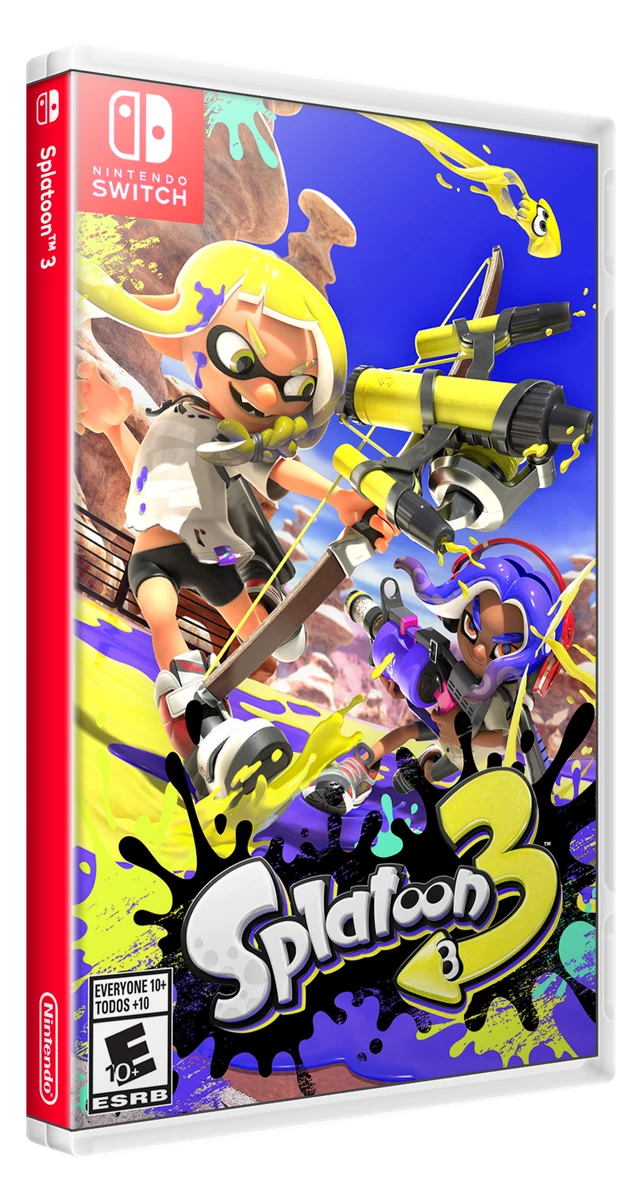 Splatoon 3 box art