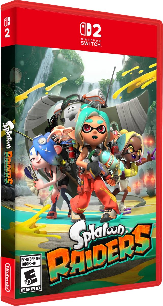 Splatoon Raiders box art