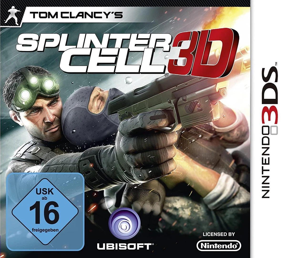 Splinter Cell 3D box art