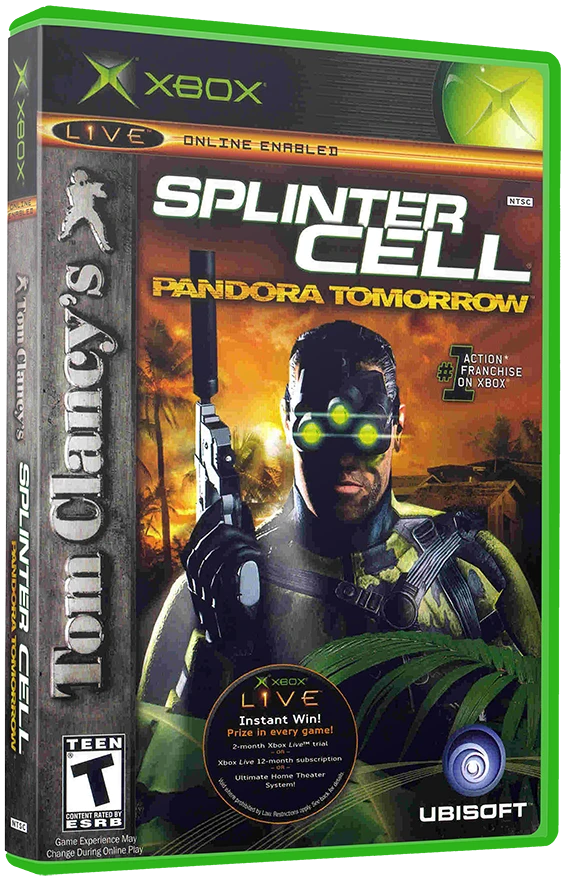 Splinter Cell Pandora Tomorrow box art