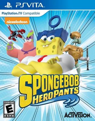 SpongeBob HeroPants box art