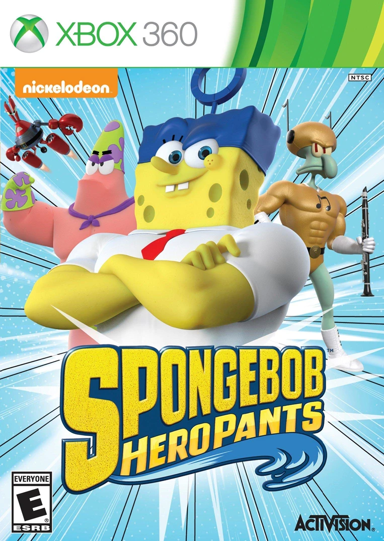 SpongeBob HeroPants box art