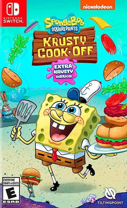 Spongebob: Krusty Cook-Off Extra Krusty Edition box art