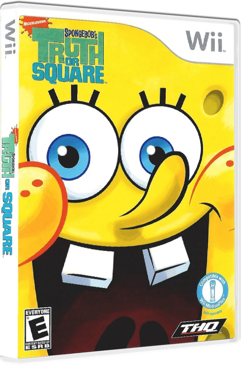SpongeBob's Truth or Square box art
