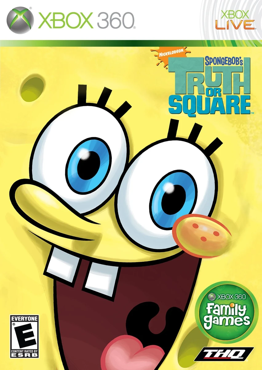 SpongeBob's Truth or Square box art