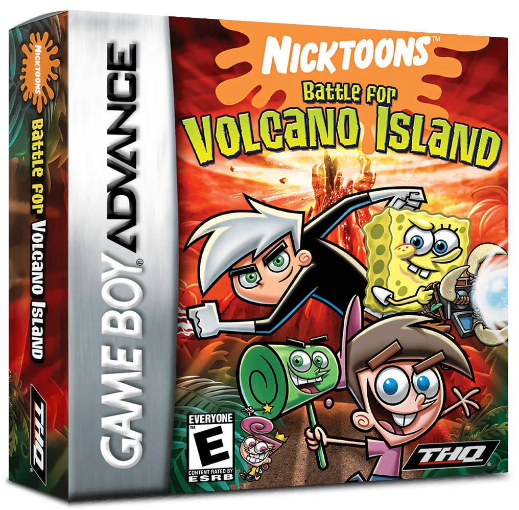 SpongeBob SquarePants and Friends: Battle for Volcano Island box art