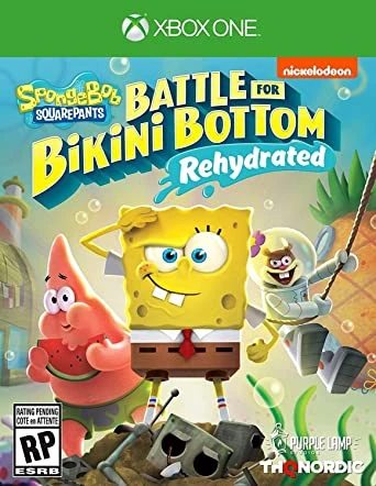 Spongebob Squarepants Battle for Bikini Bottom: Rehydrated box art