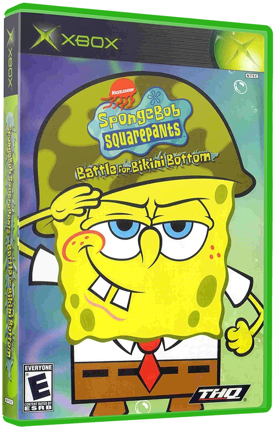 SpongeBob SquarePants Battle for Bikini Bottom box art
