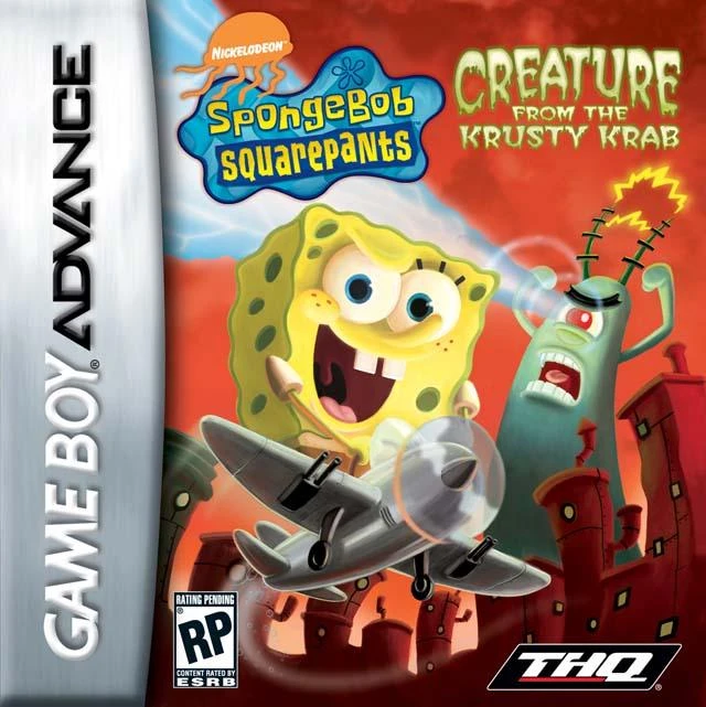 SpongeBob SquarePants Creature from Krusty Krab box art