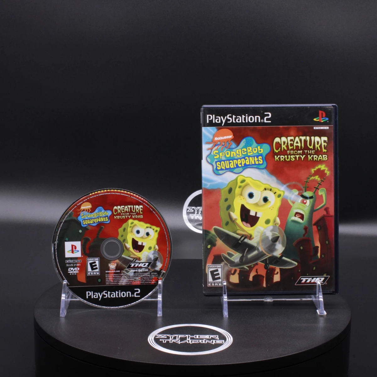 SpongeBob SquarePants Creature from Krusty Krab box art
