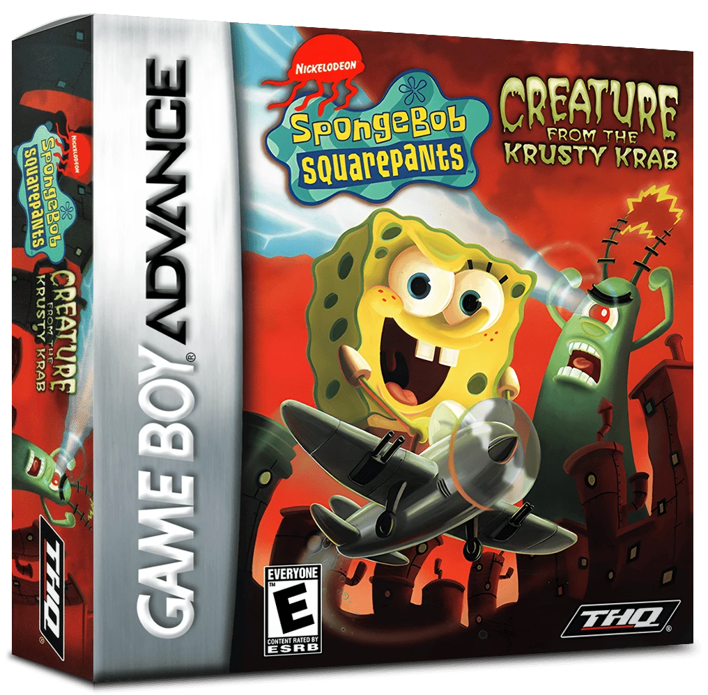 SpongeBob SquarePants: Creature from the Krusty Krab box art